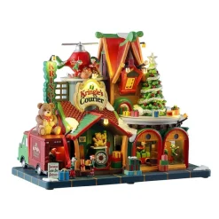 Kringle's Courier con Alimentatore 4.5V Cod. 55325-Lemax Clearance