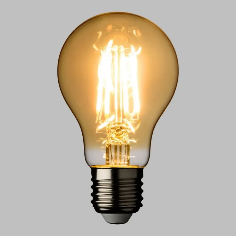 Lampadina E27 Vintage Goccia Ø 60 Bianco Caldo 2W-Lotti Best