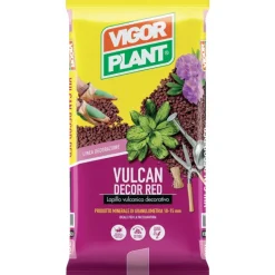 Lapillo vulcanico Vulcan Decor Red 20 litri-Vigorplant Clearance