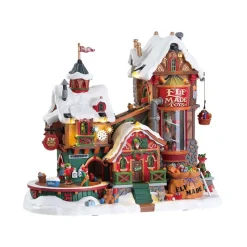 Elf Village Deluxe Pack con Neve in Omaggio-Lemax Online