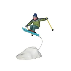 Ski Village Deluxe Pack con Neve in Omaggio-Lemax New