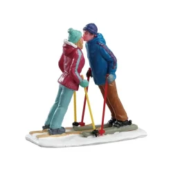 Ski Village Deluxe Pack con Neve in Omaggio-Lemax New