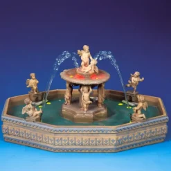 Lighted Village Square Fountain con Alimentatore 4.5V Cod. 14663-Lemax Online