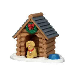 Log Cabin Dog House Cod. 54943-Lemax Clearance