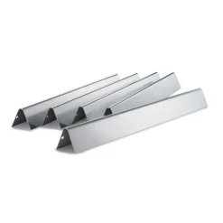 Lotto di 5 Barre Flavorizer in Acciaio Inox per Genesis Serie 300 (Pulsanti Dei Bruciatori sul Lato Anteriore) Cod. 7620-Weber Best