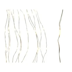 Luci per albero di Natale da 240 cm Argento/ Bianco dim 240 cm-832L-Kaemingk