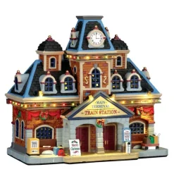 Main Terminal Train Station con Alimentatore 4.5Vo Cod. 75194-Lemax Outlet