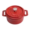 Mini Cocotte 10 cm Rossa in Ceramica-Staub Clearance