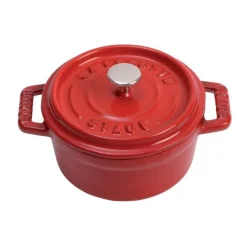 Mini Cocotte 10 cm Rossa in Ceramica-Staub Clearance