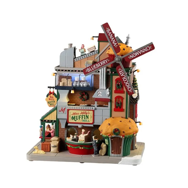 Miss Milly's Muffin Mill con Alimentatore 4.5V Cod. 35020-Lemax Clearance