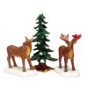 Mr and Mrs Moose Set of 3 Cod. 32725-Lemax Discount