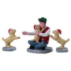 New Puppies Set Of 3 Cod. 92778-Lemax