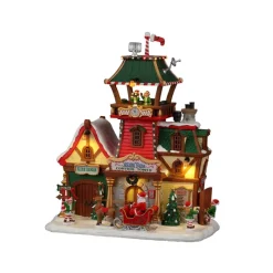 North Pole Control Tower con Alimentatore 4.5V Cod. 25864-Lemax Discount