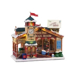 North Pole Mail Room con Alimentatore 4.5V Cod. 15733-Lemax Outlet