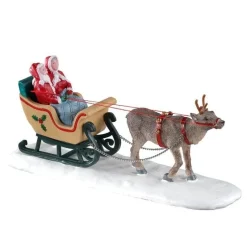 North Pole Sleigh Ride Cod. 03514-Lemax Clearance