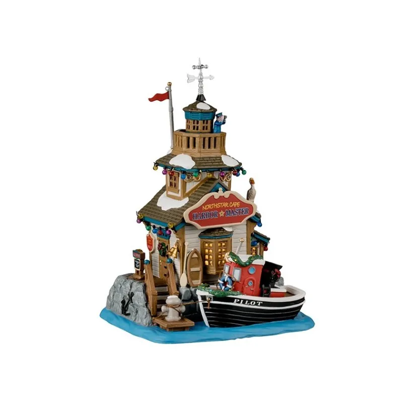 Northstar Cape Harbor Master House con Alimentatore Cod. 45236-Lemax Hot