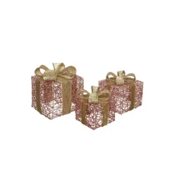 Pacco Regalo Large in Metallo 15 cm-Kaemingk New