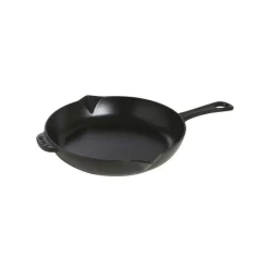 Padella con Manico 26 cm Nera in Ghisa-Staub Sale