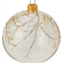 Palla di Natale in Vetro 80 Mm. Pezzo Singolo-Koopman Sale