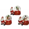 Palla di Neve con Babbo Natale 8 cm. Pezzo Singolo-Kaemingk Outlet