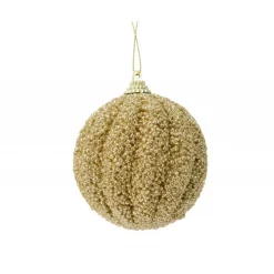 Pallina da appendere con glitter 8 cm.-Kaemingk Outlet