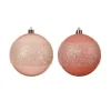 Pallina da appendere Rosa dim 8 cm Pezzo Singolo-Kaemingk Sale