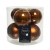 Palline di Natale da Appendere in Vetro 8 cm. Set di 6-Kaemingk Online