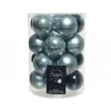 Palline di Natale in vetro da appendere 6 cm Blu. Set 20-Kaemingk Best