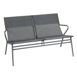 Panca Bassa imbottita VENCE LFM5287 Obsidian/Titane-LaFuma Best