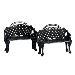 Patio Bench Set of 2 Cod. 34897-Lemax Sale