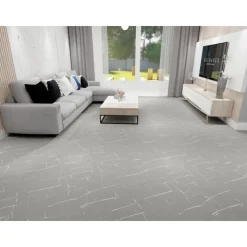 Pavimento In Spc Effetto Pietra - Marmo Venato Grigio-Unionwood Clearance