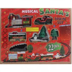 Trenino Musical Santa a Batteria-Peha Sale