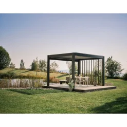 Pergola in Metallo 4x3.5 m-Biohort Discount