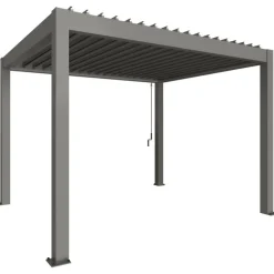 Pergola in Metallo 3x3.5 m-Biohort New
