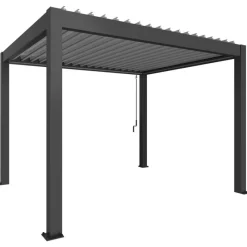 Pergola in Metallo 3x3.5 m-Biohort New