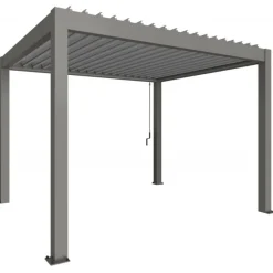 Pergola in Metallo 3x3.5 m-Biohort New