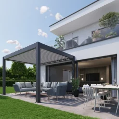 Pergola in Metallo 3x3 m-Biohort Online