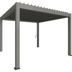 Pergola in Metallo 3.5x3.5 m-Biohort Best