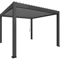 Pergola in Metallo 3.5x3.5 m-Biohort Best
