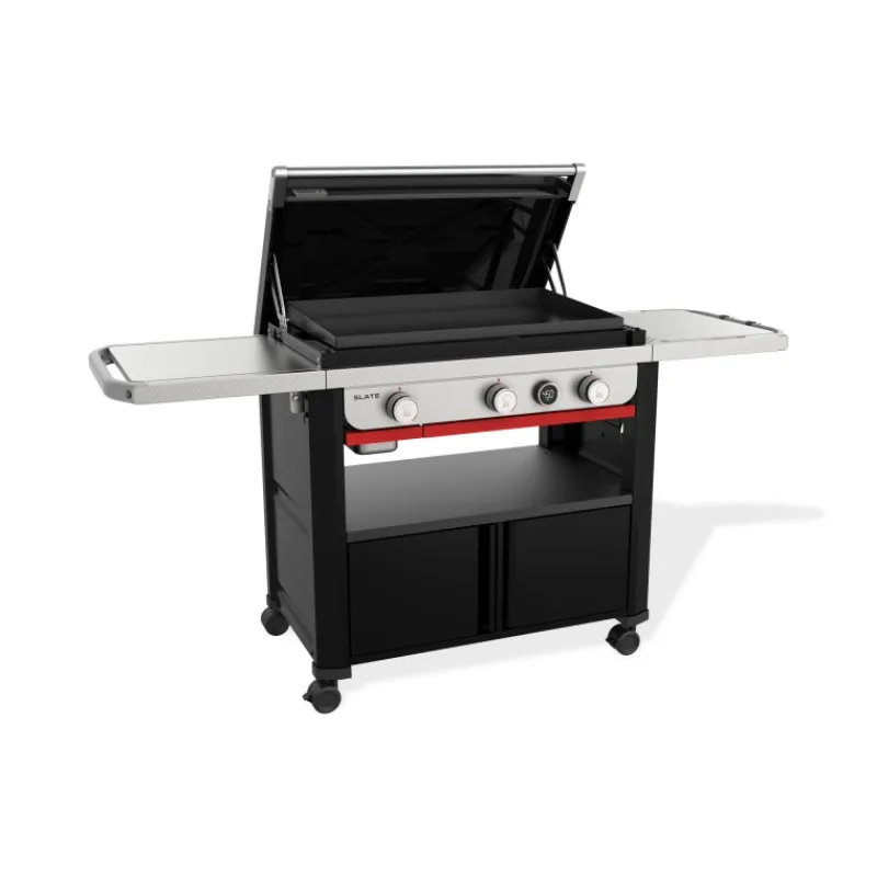 Piastra a Gas Slate GPD 76 cm Premium Black Cod. 1500246-Weber Sale