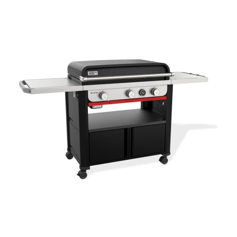 Piastra a Gas Slate GPD 76 cm Premium Black Cod. 1500246-Weber Sale