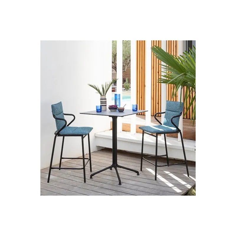 Piede Centrale per Tavolo HORIZON 69 x 69 cm LFM9047 Nero-LaFuma Clearance