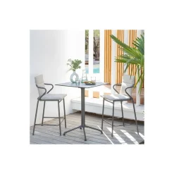 Piede Centrale per Tavolo HORIZON 69 x 69 cm LFM9047 Grigio-LaFuma Sale