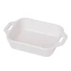 Pirofila Gratin Rettangolare 26 x 17 cm Bianca in Ceramica-Staub Outlet