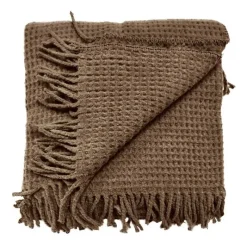 Plaid Selien 150x200 cm Colore Bison Brown-Unique Living