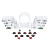 Plastic Arbor & Picket Fences With Decorations Set of 20 Cod. 4233-Lemax