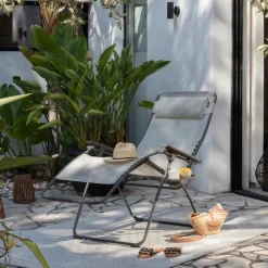 Poltrona Reclinabile Sdraio FUTURA XL LFM3115 Seigle II-LaFuma Clearance