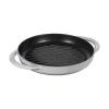 Pure Grill 30 cm Grigio Graphite in Ghisa-Staub New