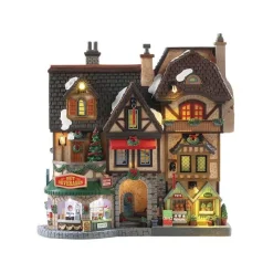 River Moor's Christmas Street Festival B/O 4.5V Cod. 85315-Lemax Outlet