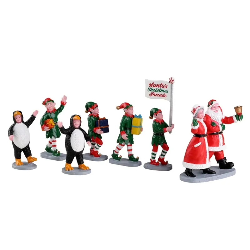 Santa'S Elf Parade Set Of 7 Cod. 23592-Lemax Discount